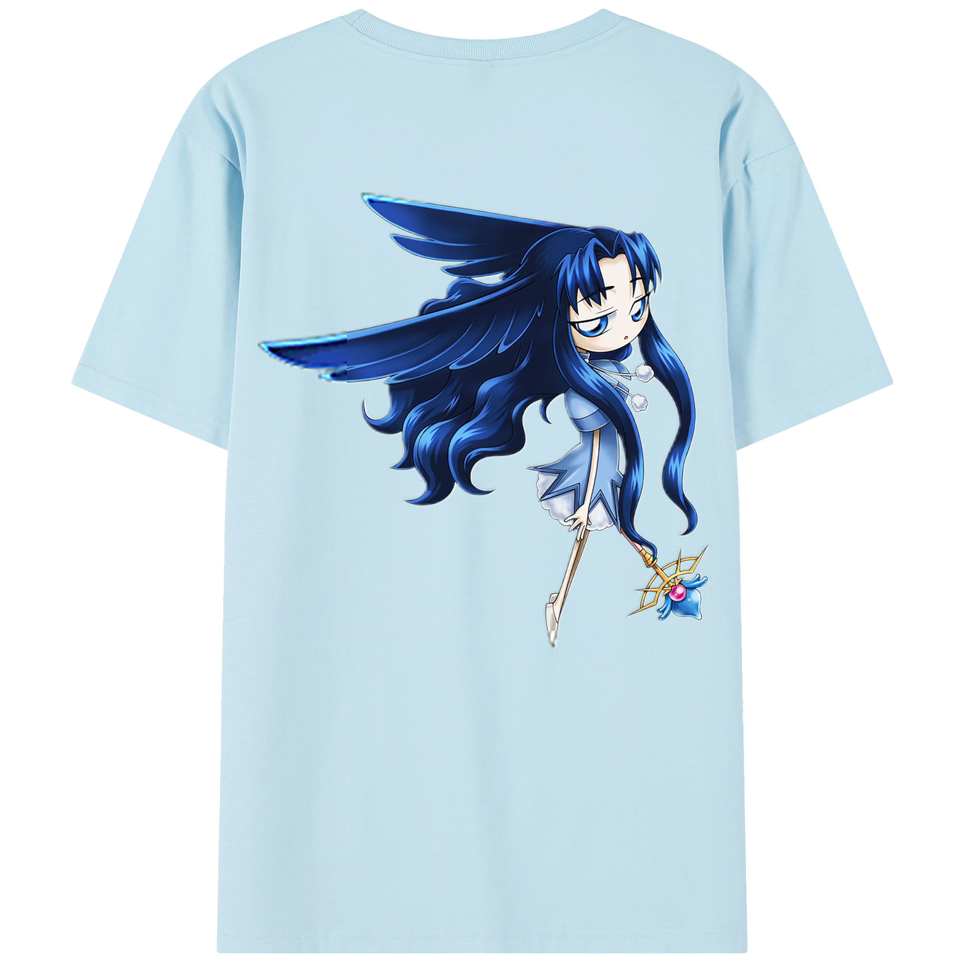 （画像用） 遊☆戯☆王 Yu-Gi-Oh! 綿100％半袖Tシャツ（背面プリント）